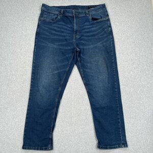 The Perfect Jean NYC Jeans Mens 40 x 30 (39x28) Dark Athletic Fit Stretch Denim